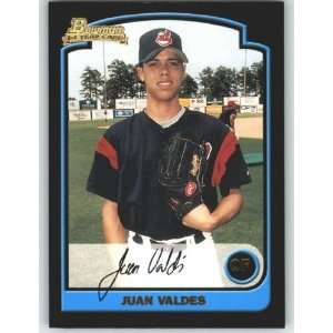 2003 Bowman Draft #52 Juan Valdes RC   Cleveland Indians 