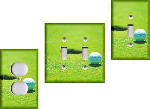 Golf Ball #1 Light Switch Plate  