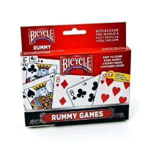  Bicycle Rummy Games Playing Cards