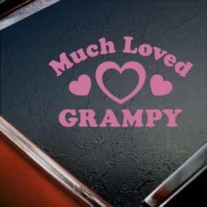  Much Loved Grampy Pink Decal Car Truck Window Pink Sticker 