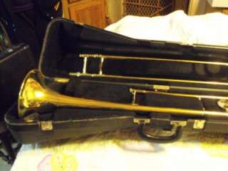 KING TROMBONE AND CASE,MUSICAL INSTRUMENTS  