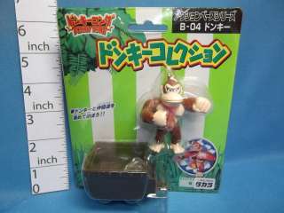 Donkey Kong Donkey Toy Figure Nintendo Takara Japan Rare  