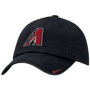  Nike Arizona Diamondbacks Black Stadium Adjustable Hat 