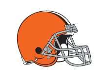 CLEVELAND BROWNS 12 x 12 Weather and Fade Resistant Fathead 