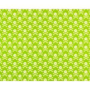 Crossbones Chartreuse/White 