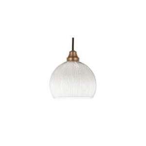 WAC Lighting PLD G488 WT Park Slope Monopoint Pendant Glass Shade in 