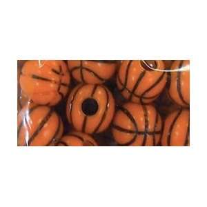  Sulyn Clubhouse Sports Beads Basketball 30/Pkg; 6 Items 