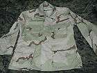 US army GI military DCU desert camo NEW top coat blouse sz X small 