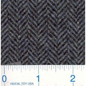  60 Wide Pendleton Wool   Blue Herringbone Fabric By The 
