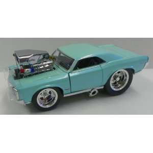   24 Scale Diecast 1966 Pontiac Gto in Color Light Blue Toys & Games