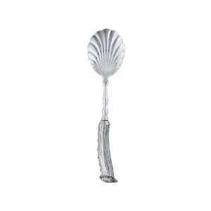  Vagabond House Shell Serving Spoon   Pewter Horn