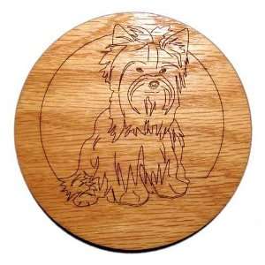  4 inch Yorkshire Terrier Coaster Beauty