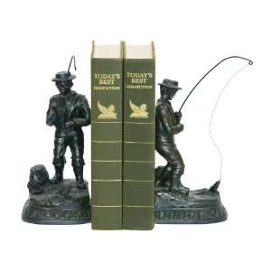 Fish On Line Bookends (Set Of 2) 93 3329 