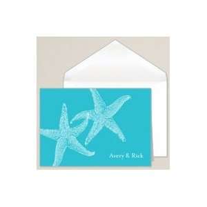   Weddings Imperial Starfish Thank You Note