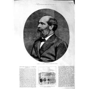  1881 GENERAL GARFIELD PRESIDENT AMERICA WASHINGTON
