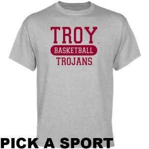   Trojans Ash Custom Sport T shirt 