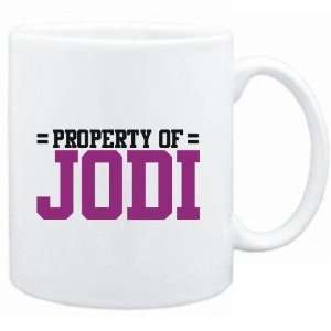    Mug White  Property of Jodi  Female Names