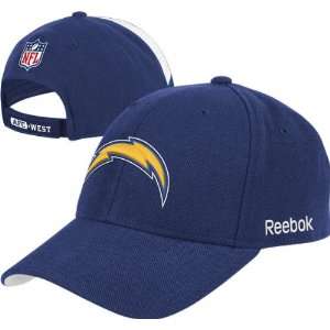  San Diego Chargers Navy Sideline Wool Blend Structured 
