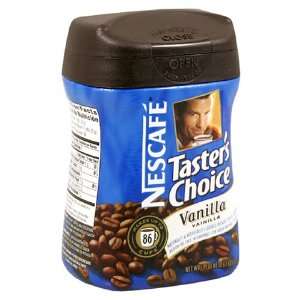Nescafe Tasters Choice, Vanilla Coffee Powder, 6.1 Ounce Units  