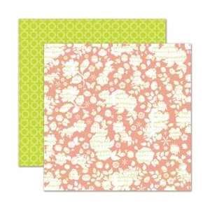  Pink Paislee Soiree Double Sided Paper 12X12 Music; 25 