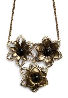 Magnificent Magnolia Necklace  Mod Retro Vintage Necklaces  ModCloth 