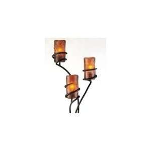 Quoizel Lighting, 60 in. Imperial Bronze Spiral Traditional Floor Lamp 