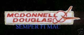 MCDONNELL DOUGLAS AIRCRAFT COMPANY 1960s PATCH PIN  