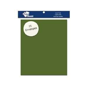  Paper Accents Envelope 4.25x 5.5 Green Parrot 25pc