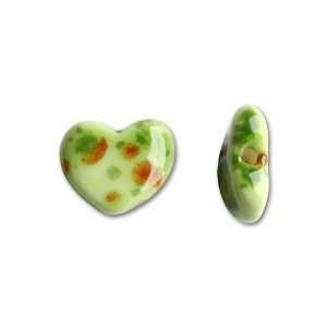  Small Pistachio Puffed Heart Arts, Crafts & Sewing