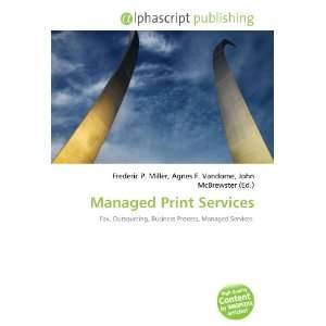  Managed Print Services (9786132913395) Books