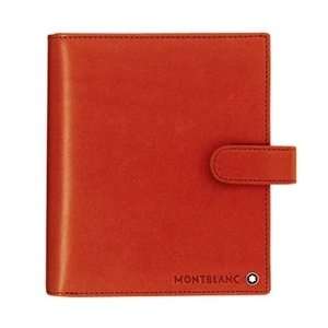  Montblanc Diaries & Notes Red Small Organizer Health 
