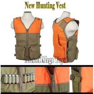   Vest, Orange color.Size L XL Expands up to 3XL