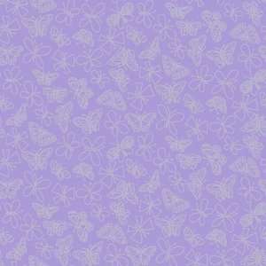  Glitter Butterfly Purple Wallpaper in Girl Power II