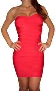 LUXURIOUS HIGH QUALITY BODYCON BANDAGE TUBE DRESS SMALL  
