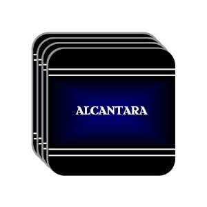  Personal Name Gift   ALCANTARA Set of 4 Mini Mousepad 