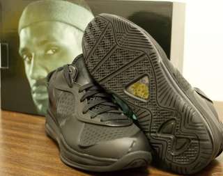 Nike Lebron James 8 VIII V2 Low Black Blackout Size 8.5 9 9.5 10 11 
