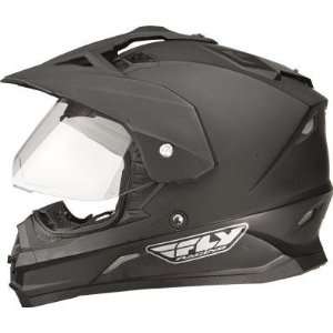 Fly Racing Trekker Helmet , Color Matte Black, Size Sm TREKKER MATTE 