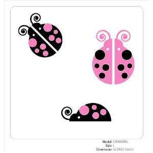  WallDIY Lady bugs removable wall lady bugs vinyl decal 