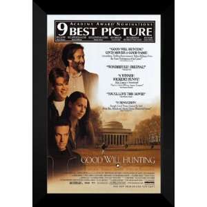  Good Will Hunting 27x40 FRAMED Movie Poster   Style C 