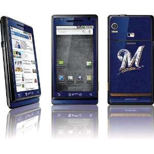  Milwaukee Brewers   Solid Distressed skin for Motorola 