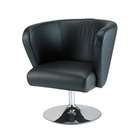 Adesso Gramercy Swivel Chair in Black