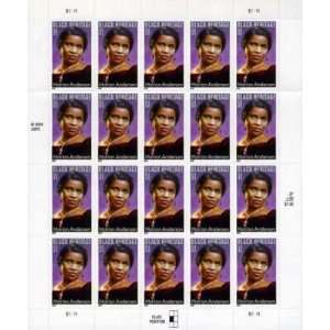 Marian Anderson 20 x 37 Cent U.S. Postage Stamps 2004