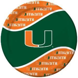  Lets Party By Creative Converting Miami Hurricanes Dinner 