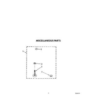 Whirlpool Nut, Whirlpool Part Number  3359452 For Model 