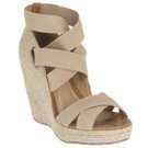 Womens   Natural   Sandals   Wedge  Shoes 