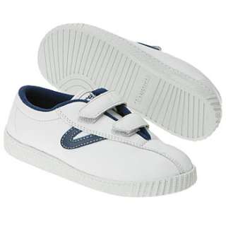 Athletics Tretorn Kids Gullwg Nylite Lthr V IF White/Estate Blue Shoes 