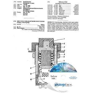  NEW Patent CD for NON CONTACTING ELECTRONIC SWITCH GEAR 