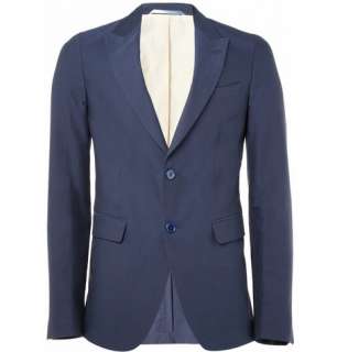  Clothing  Blazers  Single breasted  Slim Fit Cotton 
