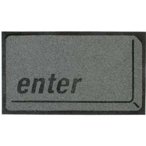  Enter Recycled Rubber Doormat Patio, Lawn & Garden