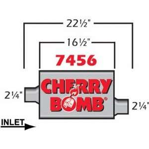  Cherry Bomb 7456 Pro Muffler Automotive